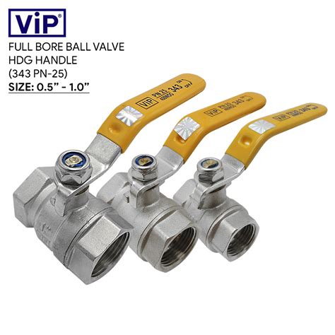 Km Lighting Product Vip Full Bore Ball Valve With Hdg Steel Handle