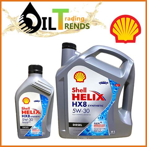 Shell Helix HX8 Synthetic Diesel 5W-30 | Lazada PH