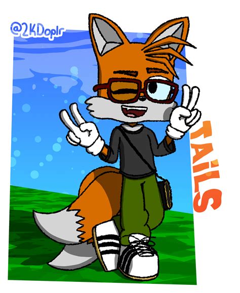 I Wanted To Draw Hethey Hipster Tails So I Did Please Enjoy Still