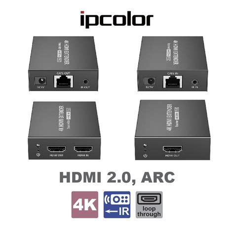 TV Πολυμέσα Εξοπλισμός HDMI AV Extender LENKENG LKV465P