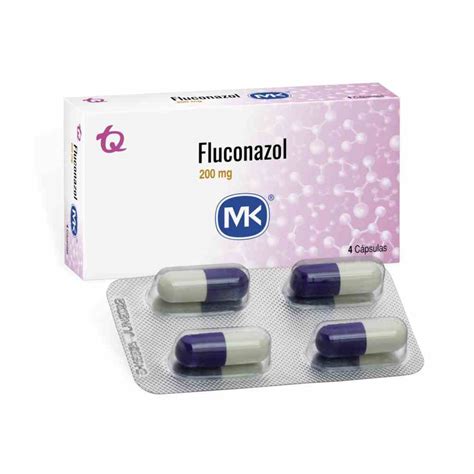 Droguería La Economía fluconazol mk 200 mg x 4 capsulas