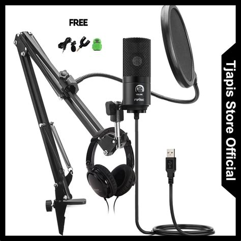 Jual PAKET KOMPLIT MIC CONDENSER SUPER EXPERT STAND ARM FIFINE K669B