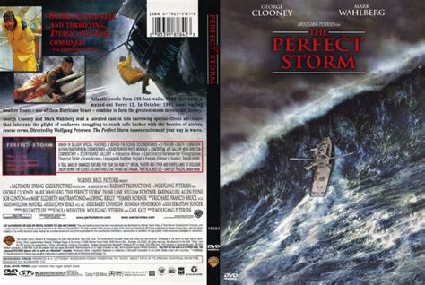 The Perfect Storm (2000) R1 - Movie DVD - CD label, DVD Cover, Front Cover