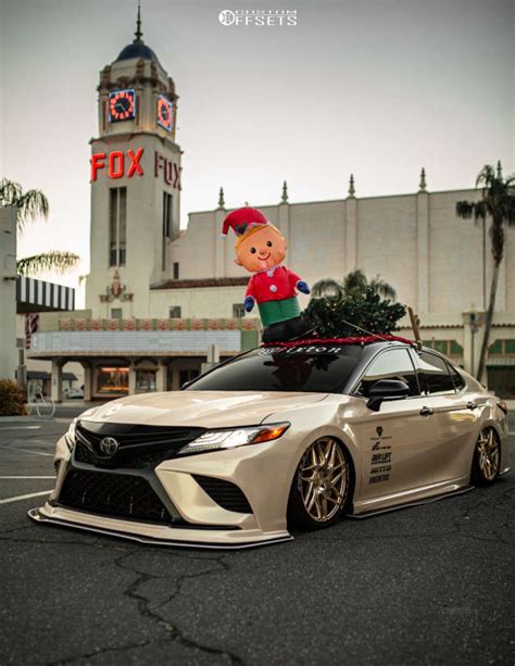 2019 Toyota Camry With 19x8 5 35 Blaque Diamond Bd 3 And 245 30R19