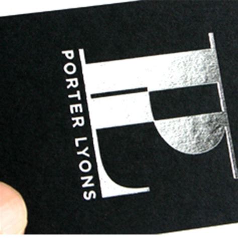 Black Paper Business Cards With Foil, 350gsm Black Business Cards ...