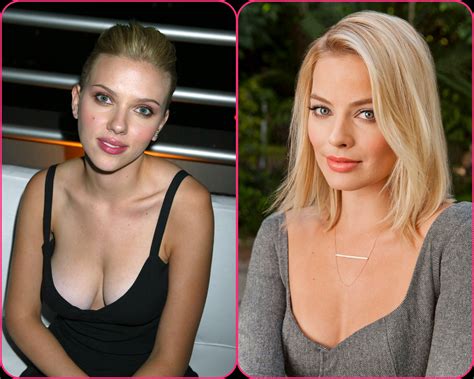 Scarlett Johansson Vs Margot Robbie R Celebbattles