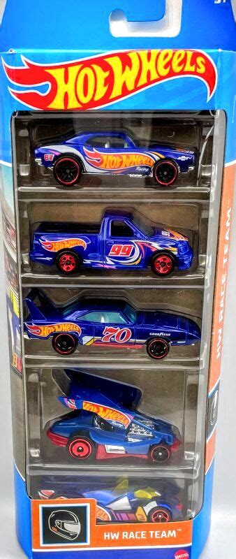 2022年 Hot Wheels 5 Pack HW RACE TEAM レースチーム m z Diecast エムズダイキャスト