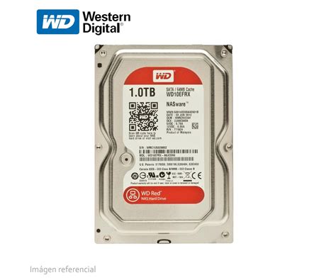 DISCO DURO WD RED WD10EFRX 1 TB SATA 6 0 GBPS 64MB CACHE 3 5