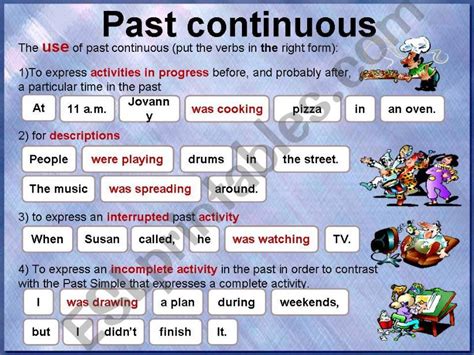 Esl English Powerpoints Past Continuous Part 3