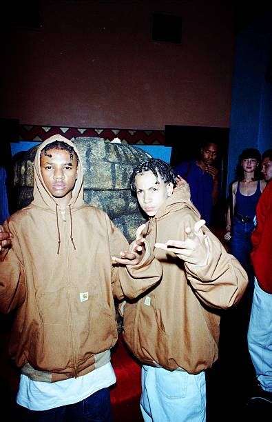 Kris Kross Im Genes Fotograf As E Im Genes De Stock Estilo Hip Hop