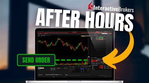 How To Trade Pre Market And After Hours On Interactive Brokers Youtube