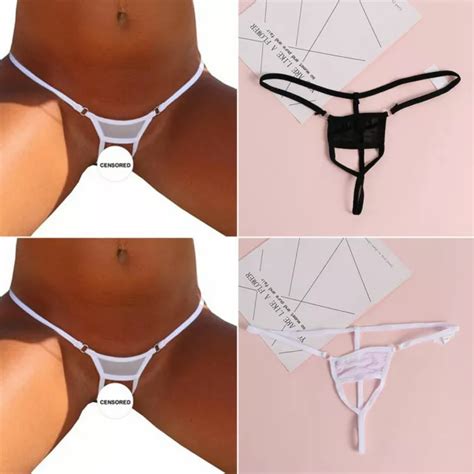 LINGERIE SEXY DONNA Mini Micro Crotch Mutandine Tanga Perizoma A G