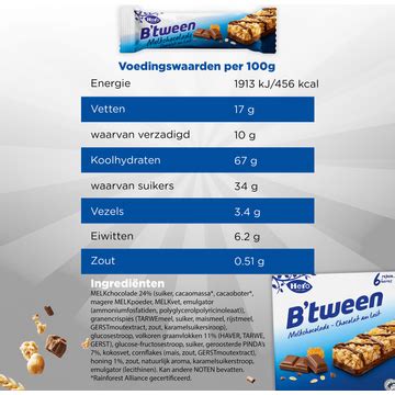 Hero B Tween Mueslireep Melkchocolade 6 X 25g Bestellen Jumbo