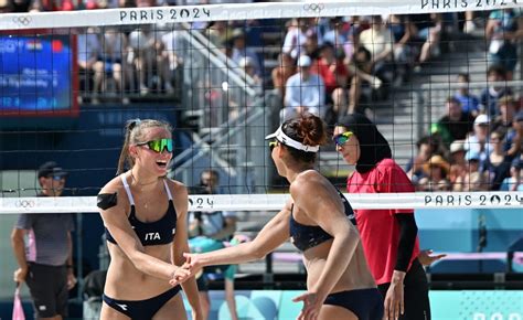 Parigi 2024 Beach Volley Gottardi E Menegatti Sconfitte Da Ana