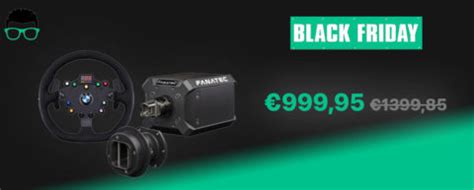 Black Friday Fanatec 2024 Promos jusqu à 50 Sim Racing Nerd