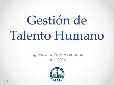 PDF Gestión de Talento Humano alcance de la gestión de talento