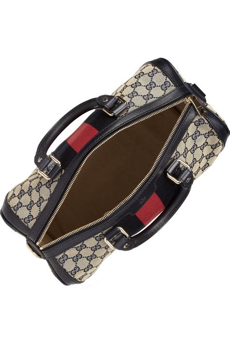 Boutique Wanis: *02 GUCCI Vintage Web monogram canvas duffel bag