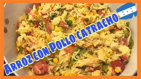 Arroz Con Pollo HondureÑo 🇭🇳 Ensalada De Papas Youtube