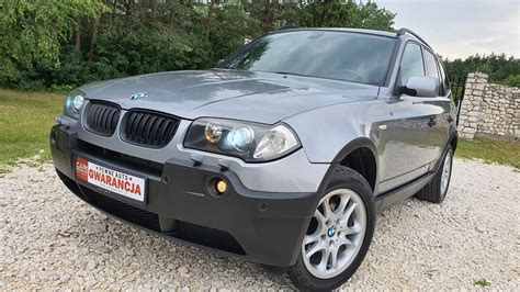 BMW X3 E83 2005 2 0d M47 150KM X Drive 4x4 Shadow Line Prezentacja