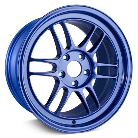 Enkei Rpf1 18x95 5x1143 38mm Offset 73mm Bore Blue Wheel K Series Parts