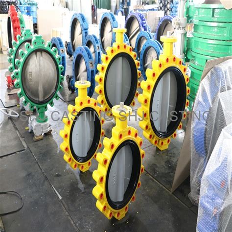 Full Ptfe Pfa Lined Lug Style Butterfly Valves China Butterfly Valve