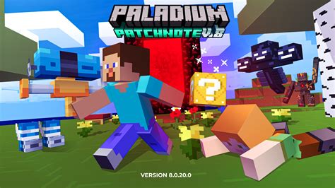 Paladium Serveur Minecraft Modd