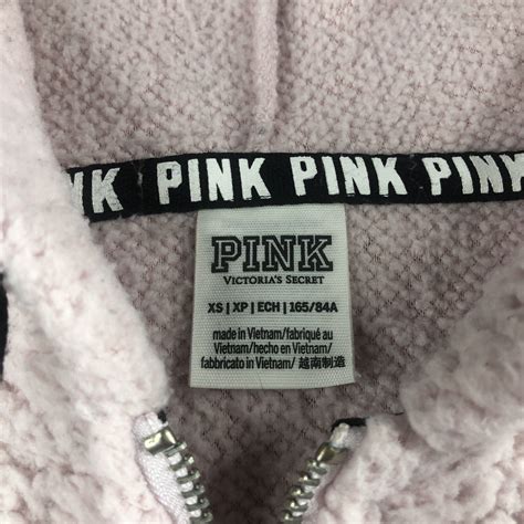 Victorias Secret Pink Sherpa Pullover 12 Zip Sweats Gem