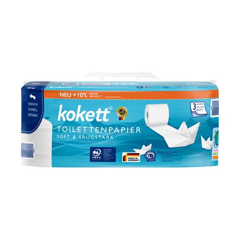 Kokett Toilettenpapier 3 Lagig 4er Paket ALDI ONLINESHOP