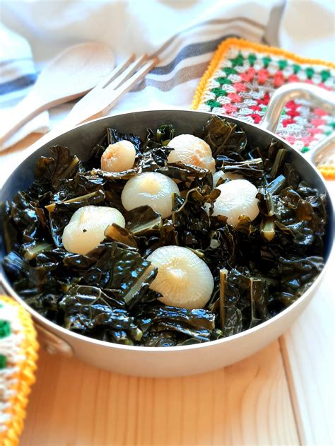 Cavolo Nero Con Cipolline In Padella Le Ricette Di Nady Verdureealtro