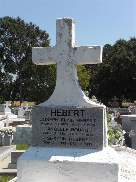 Angelle Bourg Hebert Find A Grave Memorial