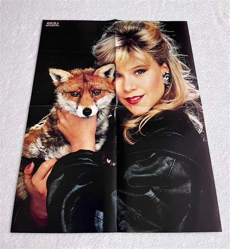 Samantha Sam Fox Swedish Poster Music Magazine Okej S Vintage