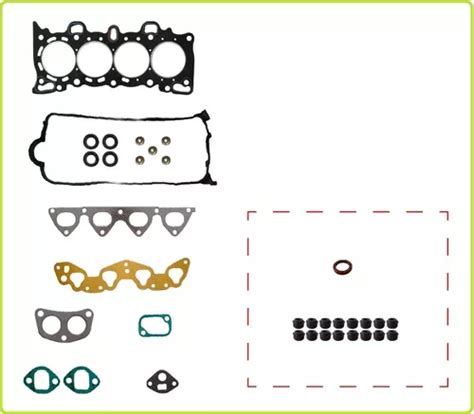 Jogo Junta Cabeçote Retentor Honda Civic 1 6 16v 1991 2000