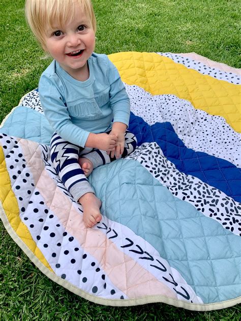 Quilted Play Mats Double Sided Play Mat Bebeluxe