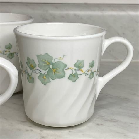 Corelle Dining Vintage 4x Corelle Coordinates Callaway Ivy Tea