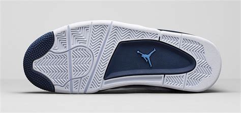 Air Jordan 4 Retro Columbia Legend Blue Official Look Release