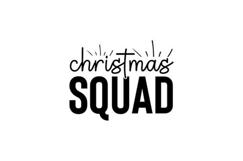 Premium Vector Christmas Squad