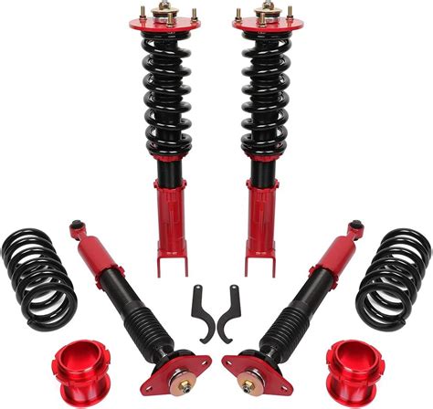 Amazon Cciyu Coilover Suspension Shock Absorbers Height Adjustable