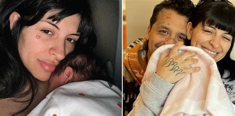 Christian Nodal Y Cazzu Muestran Al Mundo A Su Hija Inti Fotos La