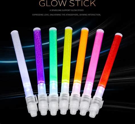 Custom Assorted Color Led Glow Stick Flashlights Bright Reusable Led