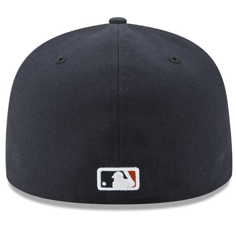 New Era Houston Astros 2022 Postseason Navyorange 59fifty Fitted Hat