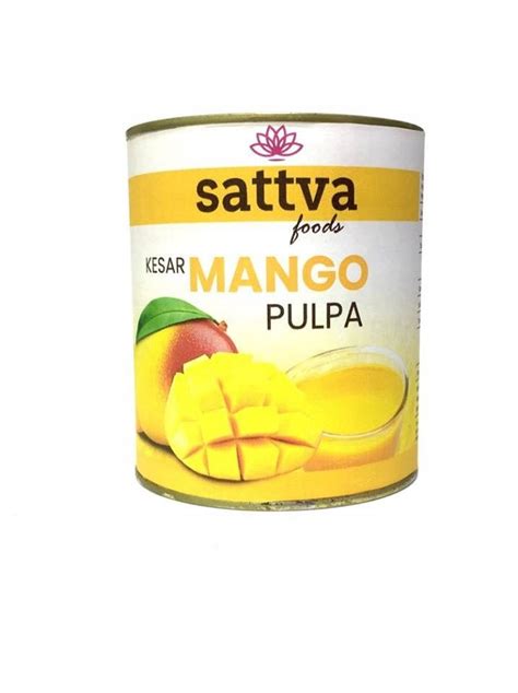 PULPA Z MANGO 850 G SATTVA FOODS KESAR MANGO PULP 12950985985