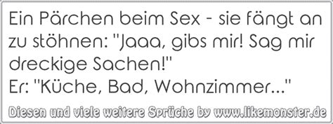 Ein Pärchen beim Sex sie fängt an zu stöhnen Jaaa gibs mir Sag mir dreckige Sachen Er