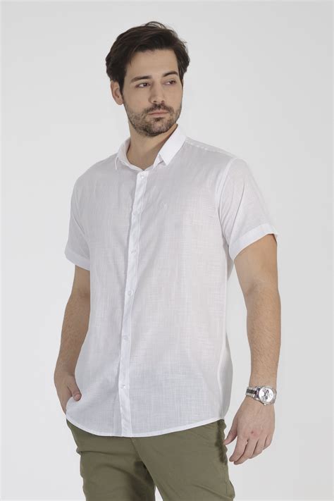 Camisa Social Masculina Flame Look Pr Tica E Cl Ssica