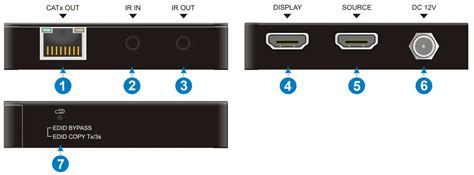 ALFATRON ALF EXT60IR 18G 18G HDMI 2 0 HDMI Extender Set Over