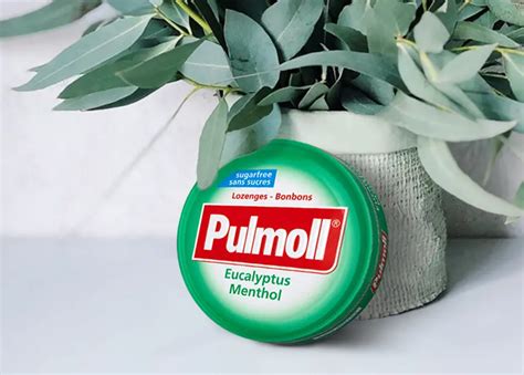 Kẹo ngậm ho bạc hà Pulmoll Eucalyptus Menthol làm dịu cơn ho và đau họng