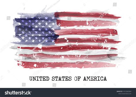 Watercolor American Flag Over 3320 Royalty Free Licensable Stock Vectors And Vector Art