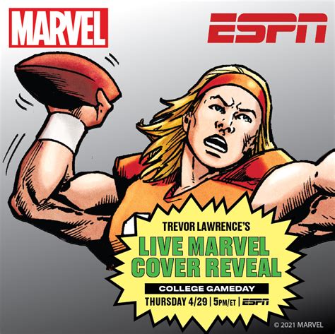 Espn And Marvel Entertainment Collaborate To Create Custom Comic Book