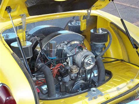 Volkswagen Karmann Ghia Convertible Engine