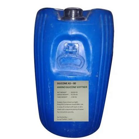 50 Kg AS 80 Amino Silicone Softeners For Industrial Use Only At Rs 50