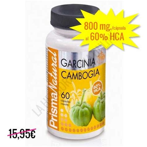 Garcinia Cambogia Mg Hca Prisma Natural C Psulas Prisma